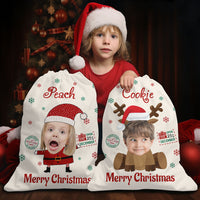 Thumbnail for Personalized Christmas Bag - Christmas Gift For Family - Customize Face Photo With Christmas Characters AB