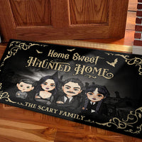 Thumbnail for Personalized Doormat - Halloween Gift For Family - They're Creepy & They're Kooky AB