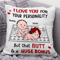 Thumbnail for I Love You For Your Pesonality Personalized Pillow,Gift For Couple AD