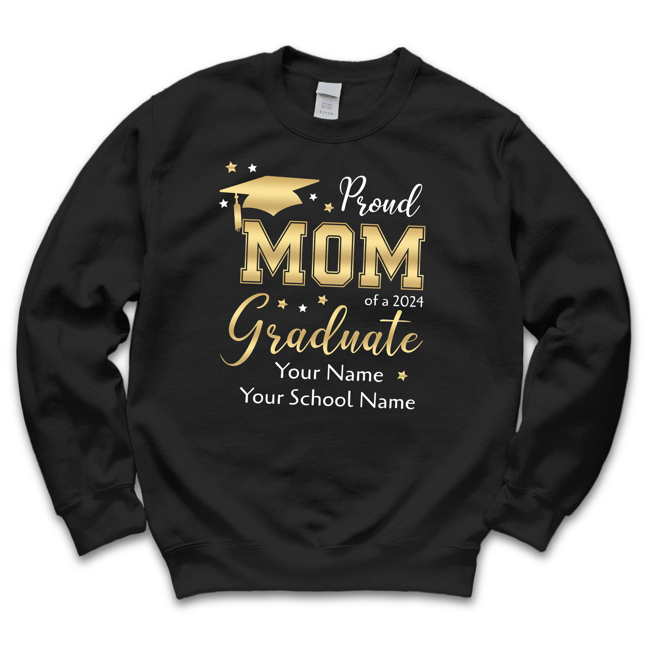 Custom Senior 2024 & Proud Family Graduation Shirts, Graduation Gift Merchize