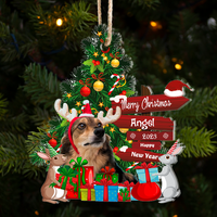 Thumbnail for Personalized Acrylic Ornament - Christmas Gift For Pet Lovers - Pet Photo Christmas Tree Gift AC