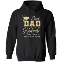 Thumbnail for Custom Senior 2025 & Proud Family Graduation Shirts, Graduation Gift