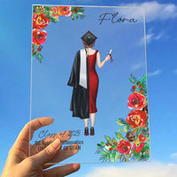 Thumbnail for Custom Girl Graduation 2025 Acrylic Desk Plate, Graduation Gift