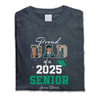 Thumbnail for Custom Photos 2025 Senior Graduation Shirt, Graduation Gift Merchize