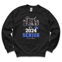 Thumbnail for Custom Photos 2024 Senior Graduation Shirt, Graduation Gift Merchize