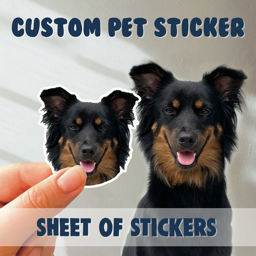 Personalized pet clearance stickers