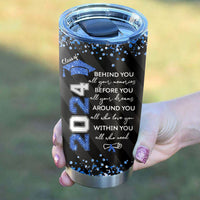 Thumbnail for Glitter Behind You All Your Memories Personalized 20 Oz 30 Oz Tumbler, Graduation Gift FC