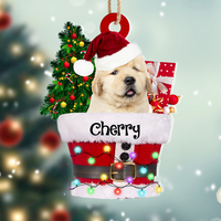 Thumbnail for Personalized Acrylic Ornament - Christmas Gift For Family- Upload Photo Santa Bucket AC