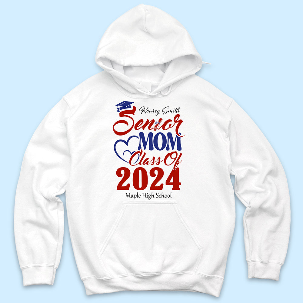Personalized Senior Mom Dad Class Of 2023 Shirt Merchize