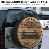 Thumbnail for Custom RV Making Memories One Campsite At A Time Spare Tire Cover, Gift For Campers JonxiFon