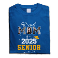 Thumbnail for Custom Photos 2025 Senior Graduation Shirt, Graduation Gift Merchize