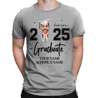 Thumbnail for Personalized Proud Of Girl Senior Class Of 2025 Graduation T-shirt, Grad Gift