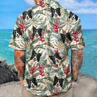 Thumbnail for Custom Hawaii In The Air Face Photo Men's Hawaiian Shirt, Gift For Pet Lover AI