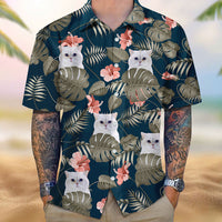 Thumbnail for Custom Pet Face Hawaiian Shirt, Dog Lover Gift AI