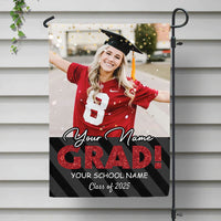 Thumbnail for Custom Picture Congrats Grad 2025 Graduation Garden Flag, Graduation Decorations