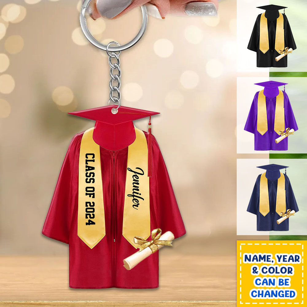 Key Ring Graduation Tassel