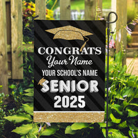 Thumbnail for Custom Congrats Senior 2025 Graduation Garden Flag, Graduation Decorations