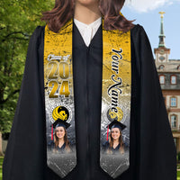 Thumbnail for Custom Graduation Stoles/Sash with 2 Images for Class of 2024 - Special Graduation Gift AP