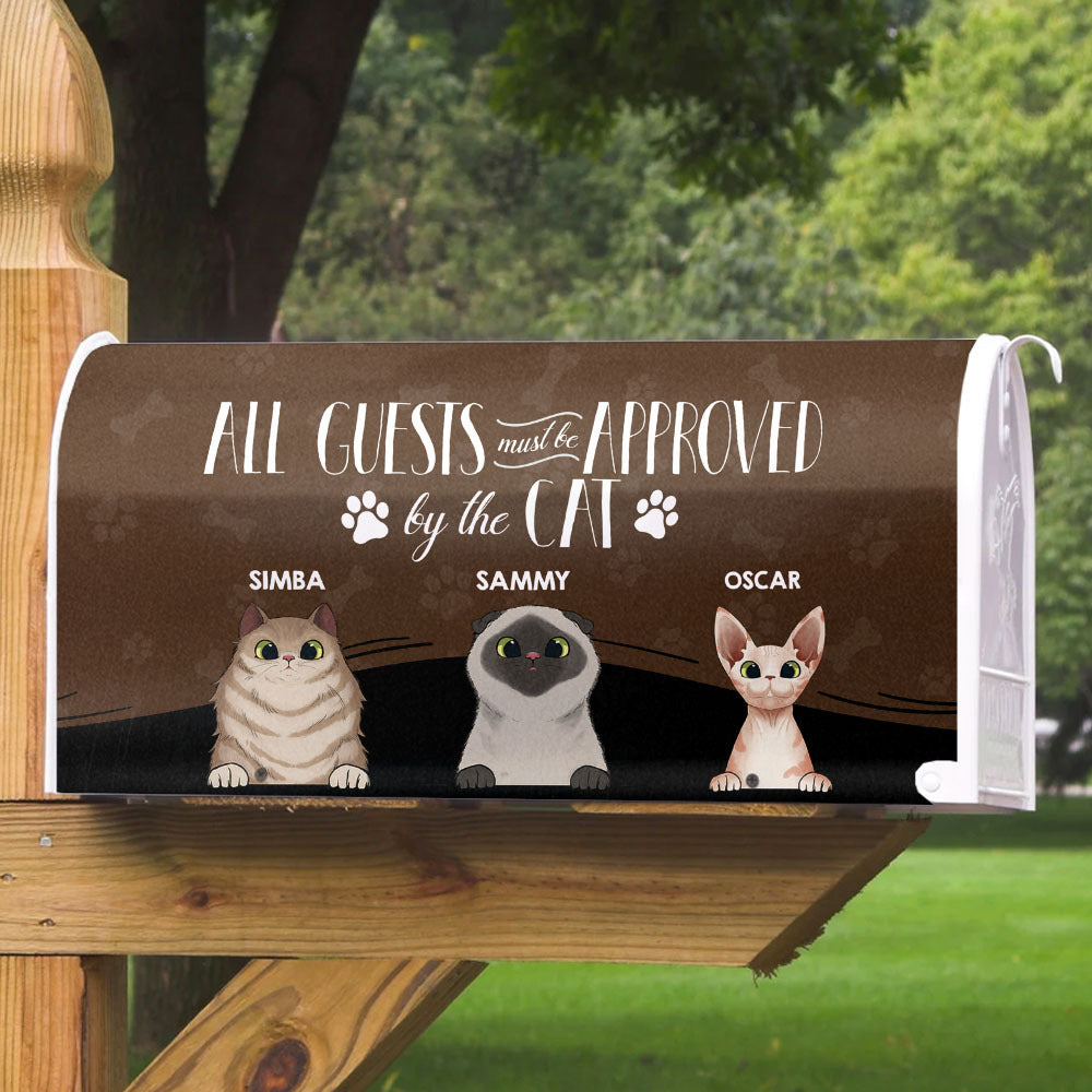 ALL GUESTS MUST BE APPROVED BY THE CAT- Mailbox cover AF