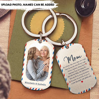 Thumbnail for You're My Rock And My Inspiration - Customized Upload Image Keychain, Gift For Mom AA