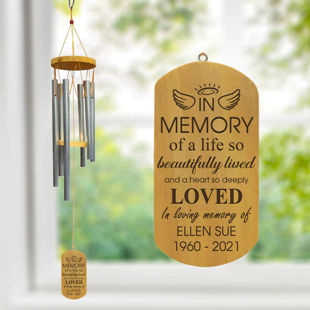 In loving memory of - Personalized Wind Chimes AZ