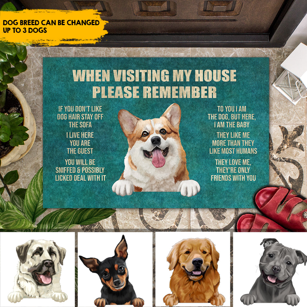 They Like Me More Than They Like Humans - Customized Doormat AB