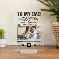 Thumbnail for You raise me up - Personalized Acrylic Plaque AC