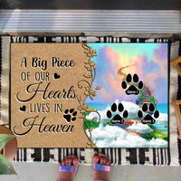 Thumbnail for A Little Bit Of Heaven - Personalized Doormat, Memorial Gift For Dog, Cat Lovers AB