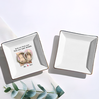 Thumbnail for Personalized From Our First Kiss Till Our Breath Ring Dish, Tray Gift For Love Couple CHI-YEN