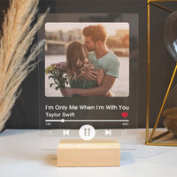 Thumbnail for Couple Personalised Song Playlist - Acrylic Plaque AC