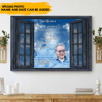 Thumbnail for You Are Loved Beyond Words - Custom Memorial Canvas AK