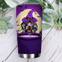 Thumbnail for I Put A Spell On You Custom Tumbler, DIY Gift For Dog Lovers AA