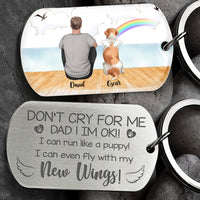 Thumbnail for Don't cry for me - Personalized Metal Keychain AA