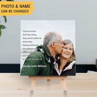 Thumbnail for Personalized Memorial Square Stone Album-In Loving Memory AZ