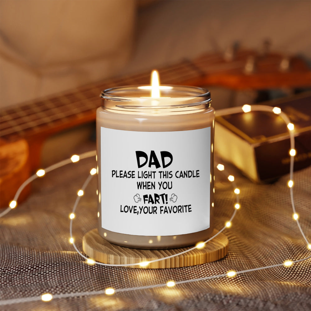 Copy of Please light this candle - Scented Candle 9oz, gifts for Father's day Phuong