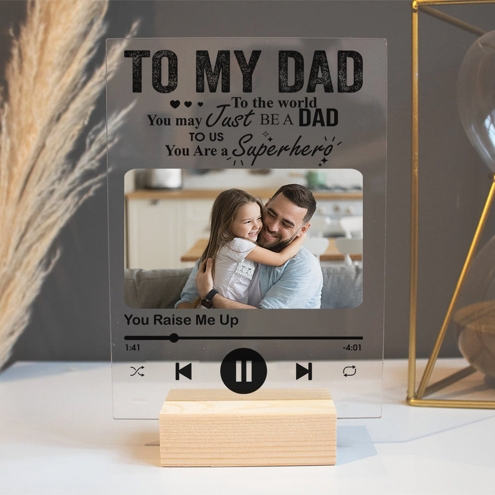 You raise me up - Personalized Acrylic Plaque AC