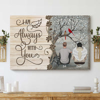 Thumbnail for I Am Always With You Memorial Personalized Canvas AK