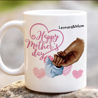 Thumbnail for Personalized Happy Mother's Day White Coffee Mug AO