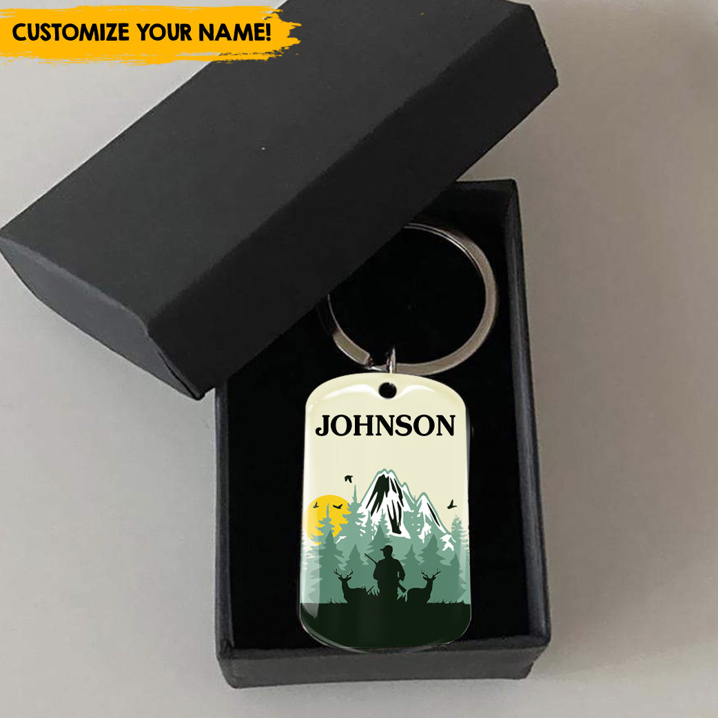A Hunter's Prayer - Personalized Keychain For Hunting Lovers AA