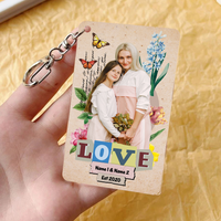 Thumbnail for Personalized Photo Mother Daughter You Are Forever Friend Acrylic Keychain JonxiFon