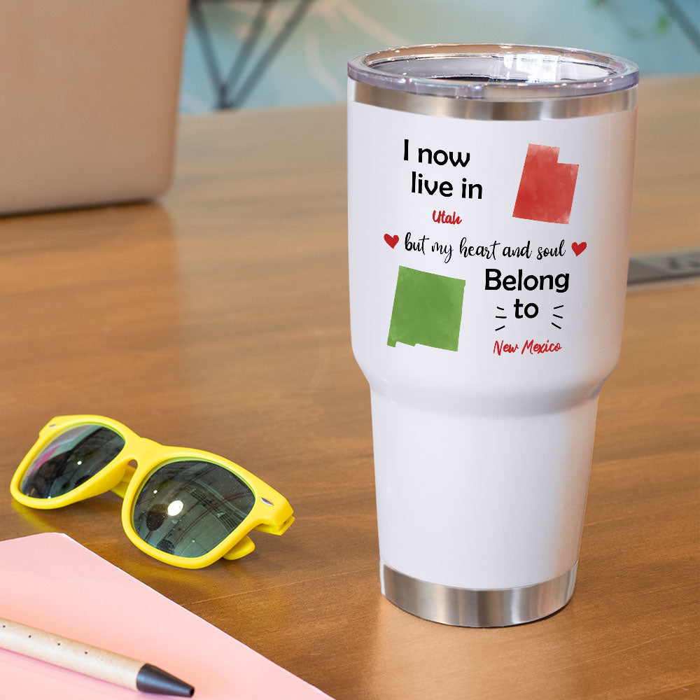 But My Heart And Soul Belong To - 30oz Tumbler, Gift For Couple AA