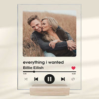 Thumbnail for Couple Personalised Song Playlist - Acrylic Plaque AC