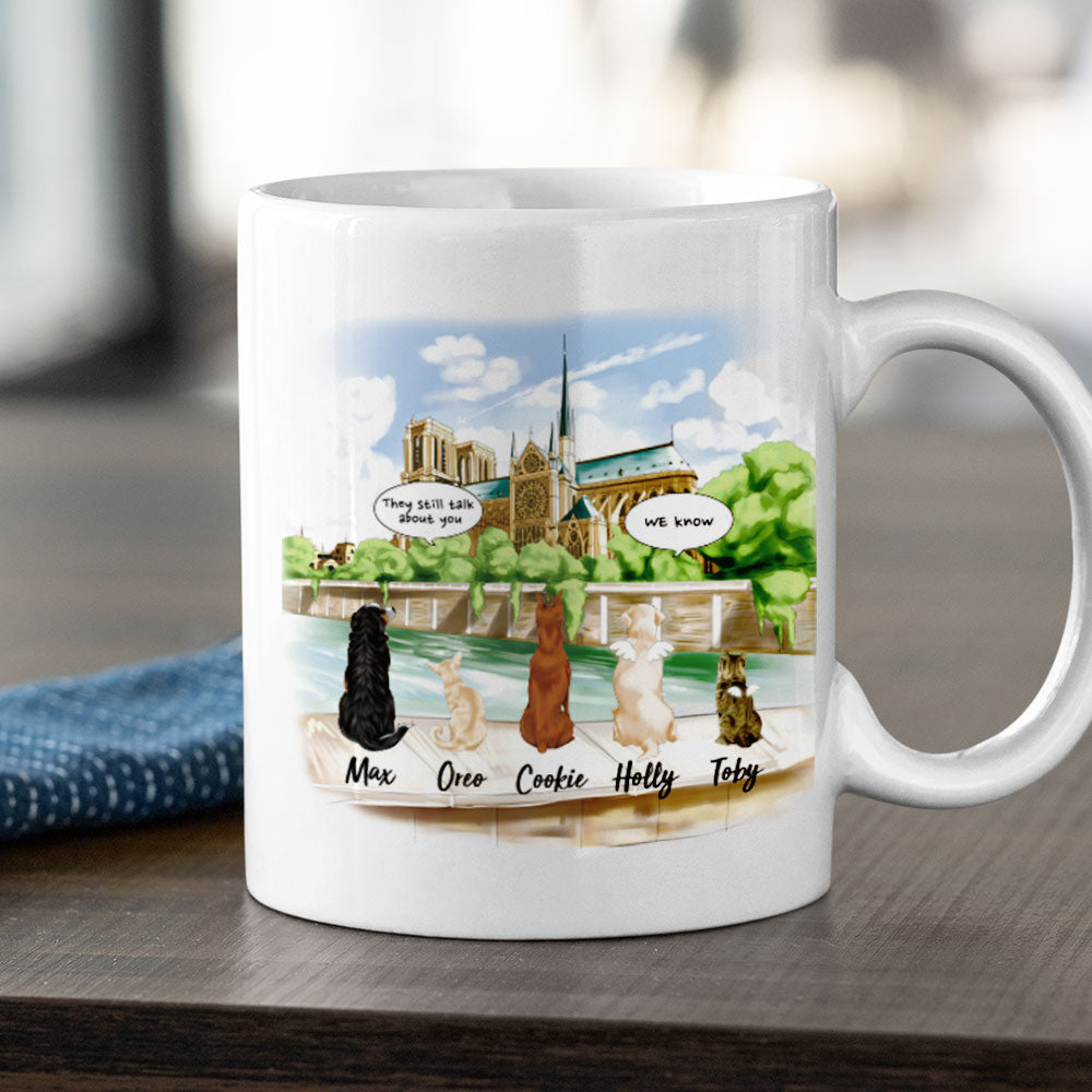 Notre-Dame de Paris- Dog Cat - Personalized Mug For Dog&Cat Lovers AO