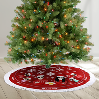 Thumbnail for Personalized Family Member Xmas Tree Skirts, Chritsmas Decor, Gift For Family AB