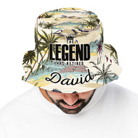 Thumbnail for The Legend Has Retired Personalized Bucket Hat AI
