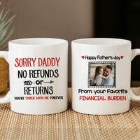 Thumbnail for No Refunds Or Returns - Personalized white mug AO