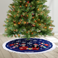 Thumbnail for Personalized Family Member Xmas Tree Skirts, Chritsmas Decor, Gift For Family AB