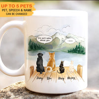 Thumbnail for Mountain- Dog Cat - Personalized Mug For Dog&Cat Lovers AO
