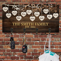 Thumbnail for Home Sweet Home Personalized Key Hanger, Key Holder AA