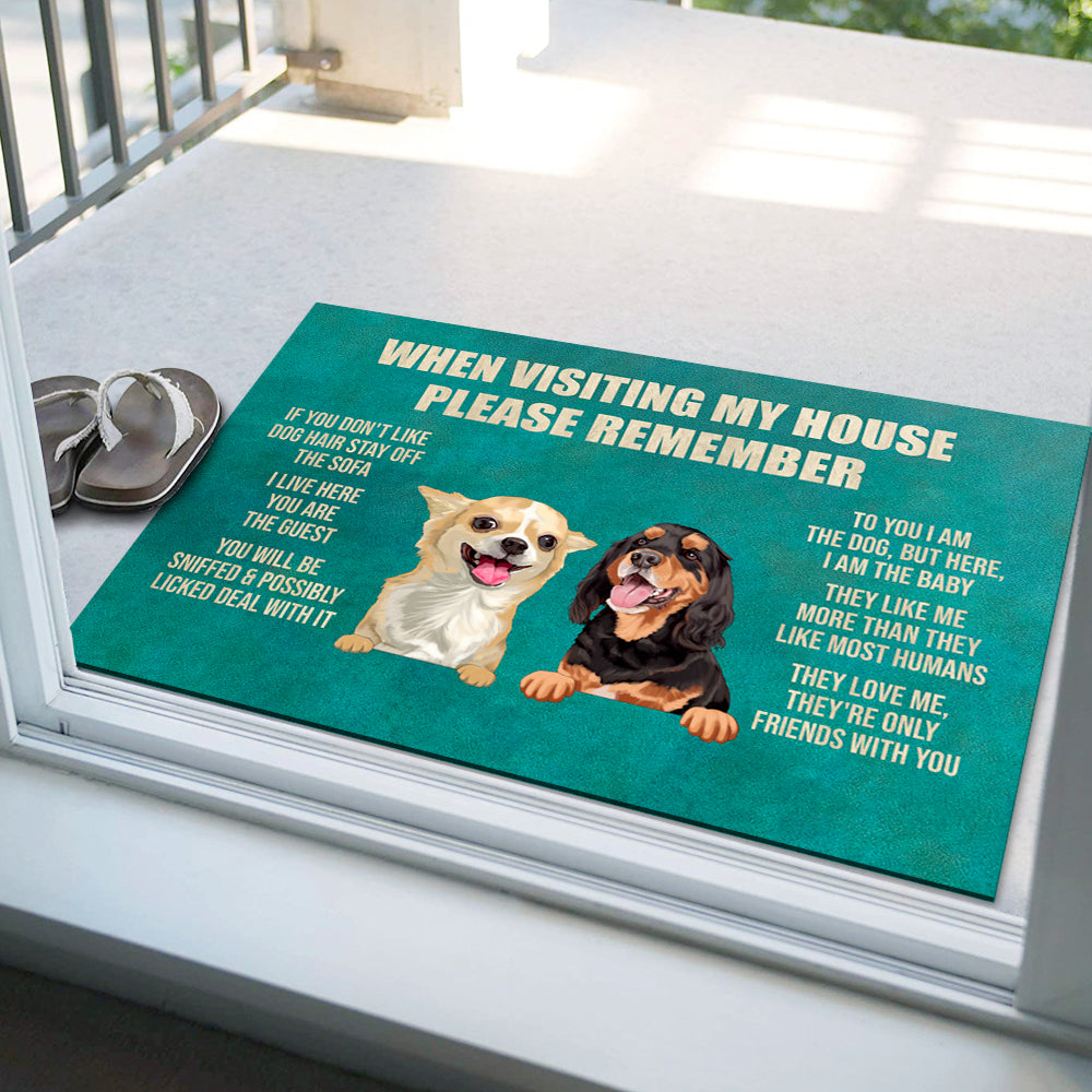 They Like Me More Than They Like Humans - Customized Doormat AB